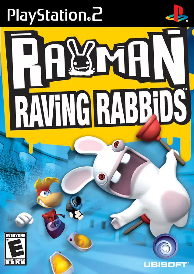 PS2 Games - Rayman Raving Rabbids