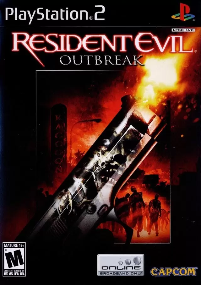 Jeux PS2 - Resident Evil Outbreak