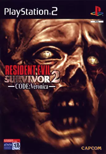 PS2 Games - Resident Evil Survivor 2 Code: Veronica