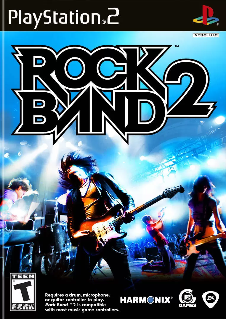 PS2 Games - Rock Band 2