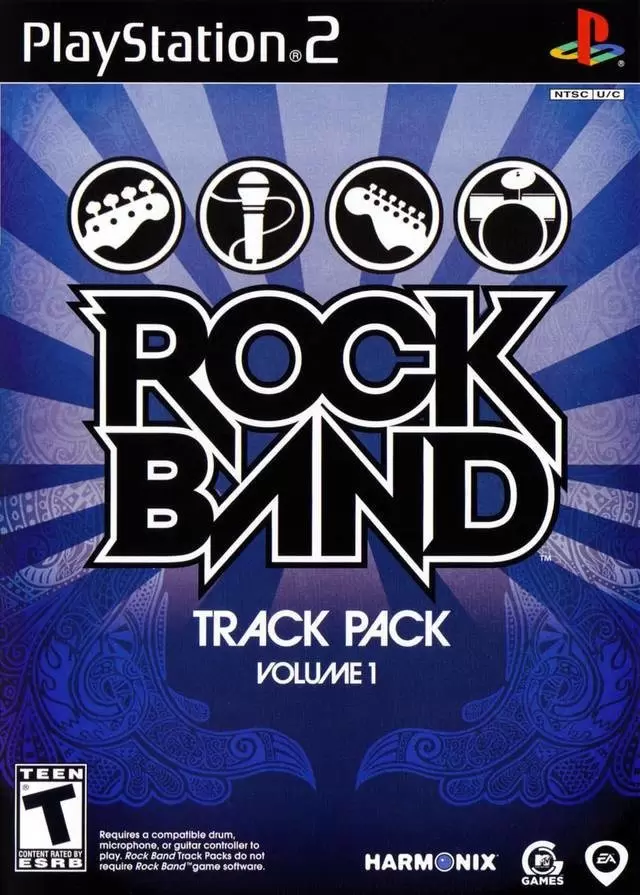 PS2 Games - Rock Band: Track Pack - Volume 1