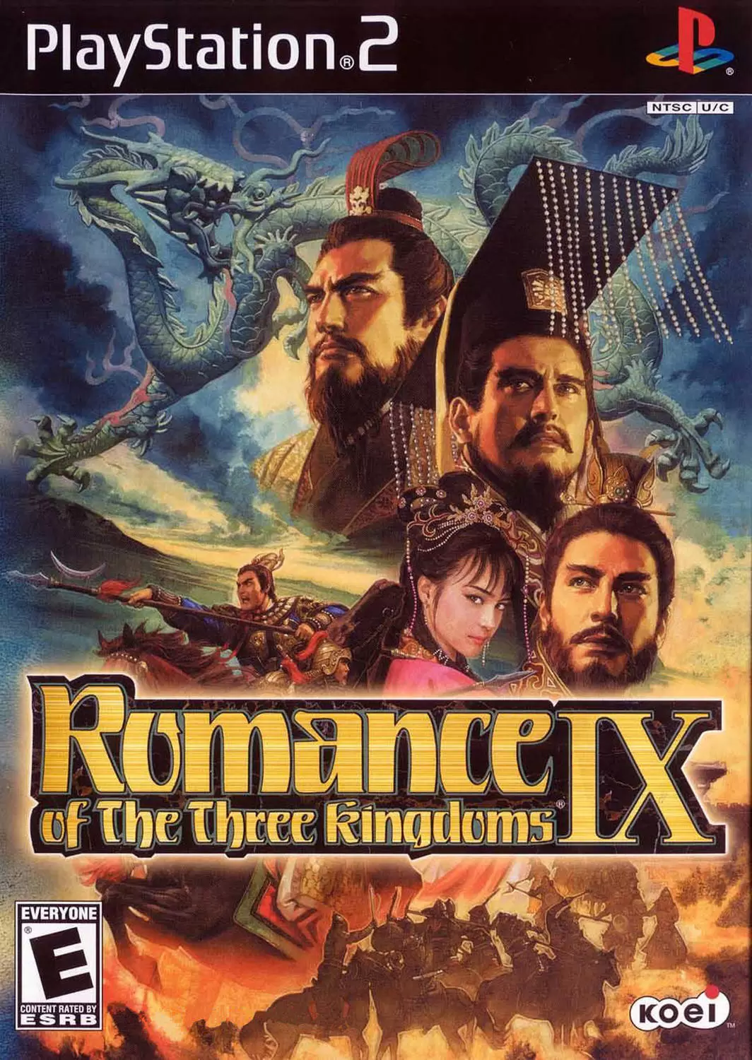PS2 Games - Romance of the Three Kingdoms IX