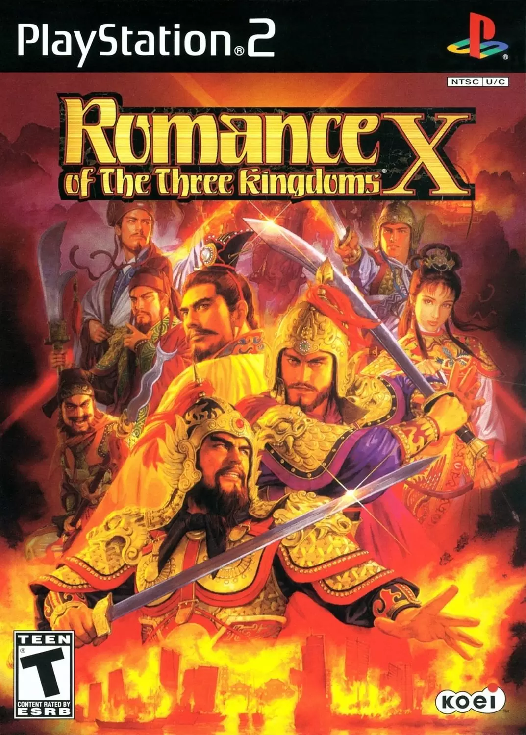 PS2 Games - Romance of the Three Kingdoms X