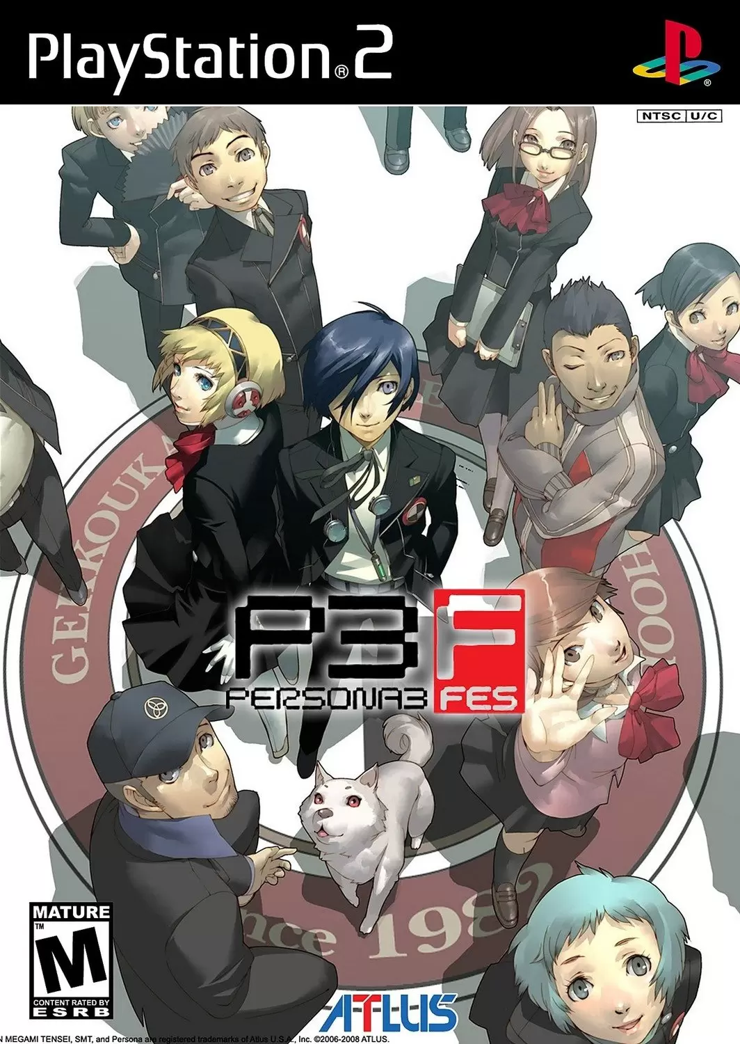 Jeux PS2 - Shin Megami Tensei: Persona 3 FES