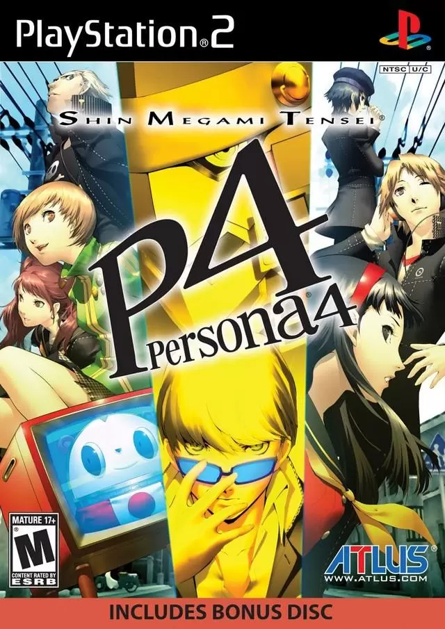 Jeux PS2 - Shin Megami Tensei: Persona 4