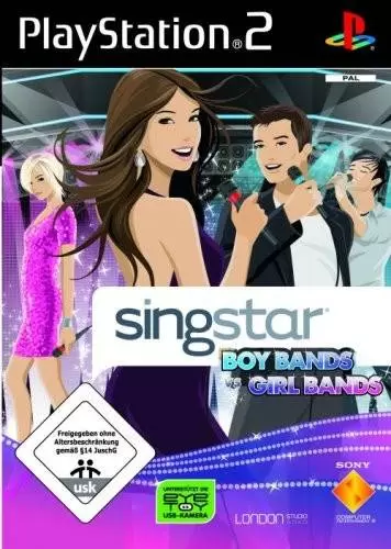 PS2 Games - Singstar: Boybands vs. Girlbands