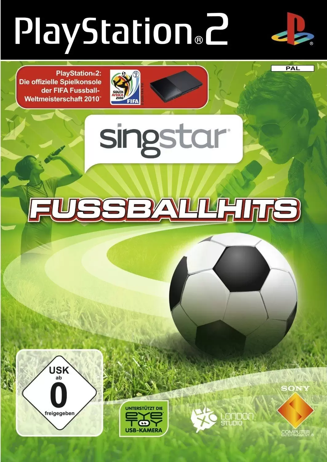 PS2 Games - SingStar Fussballhits