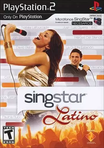 PS2 Games - SingStar Latino