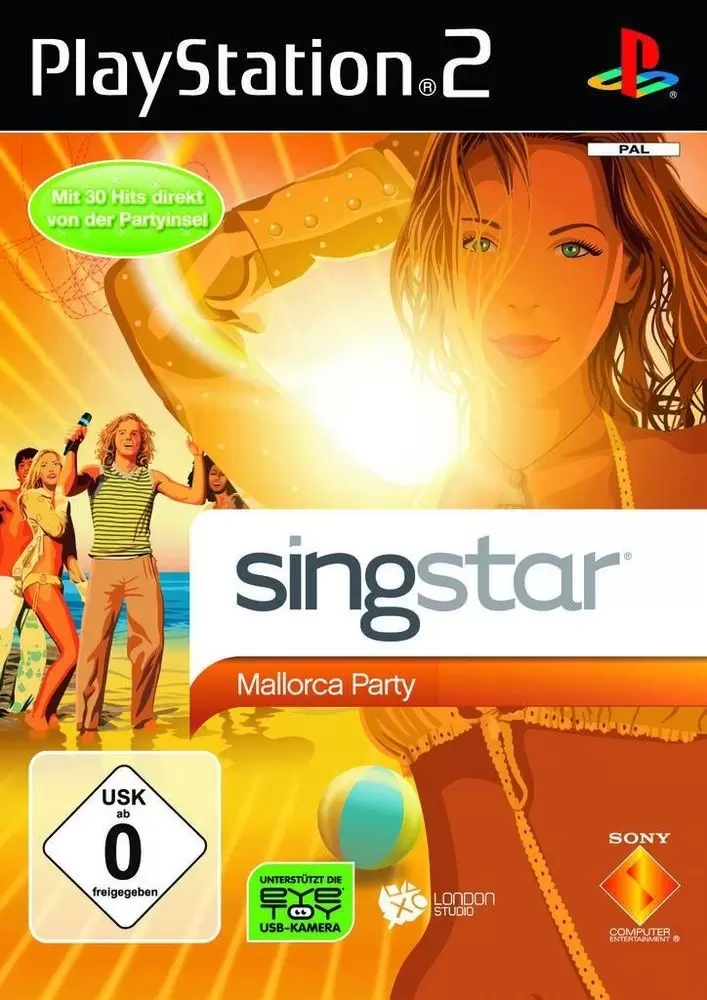 PS2 Games - SingStar Mallorca Party