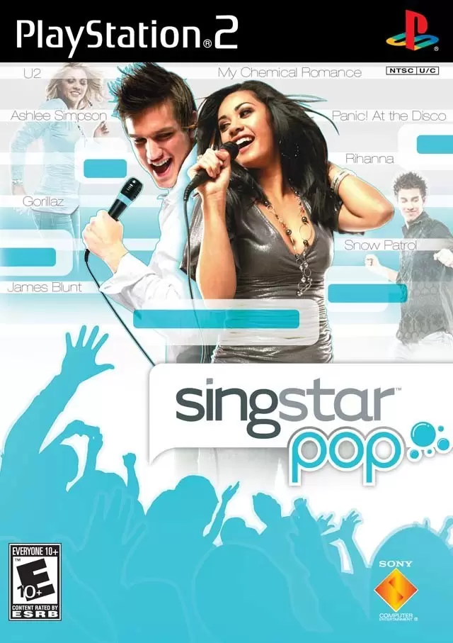 PS2 Games - Singstar Pop