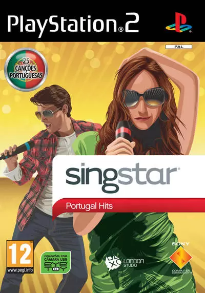 PS2 Games - Singstar Portugal Hits