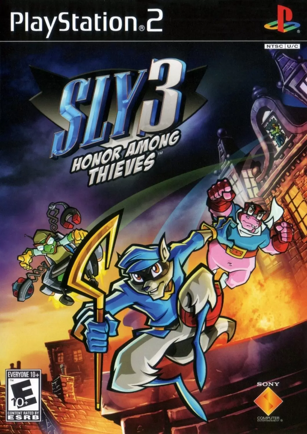 PS2 Games - Sly 3: Honor Among Thieves