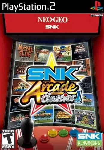 Jeux PS2 - Snk Arcade Classics Vol. 1