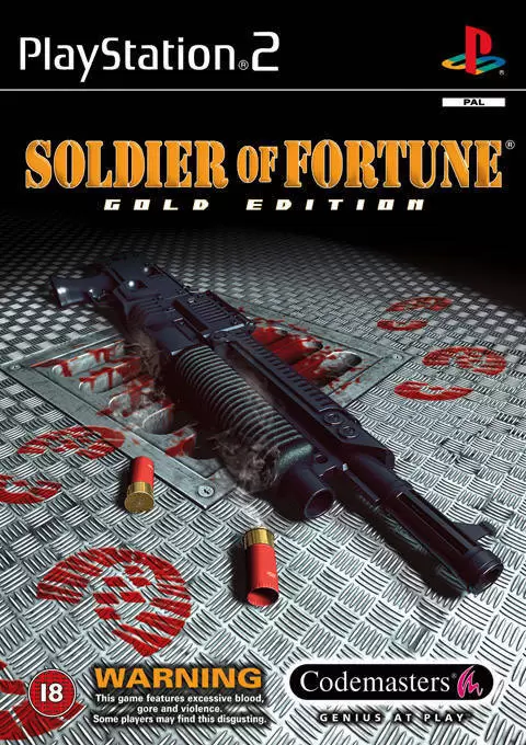 Jeux PS2 - Soldier Of Fortune: Gold Edition