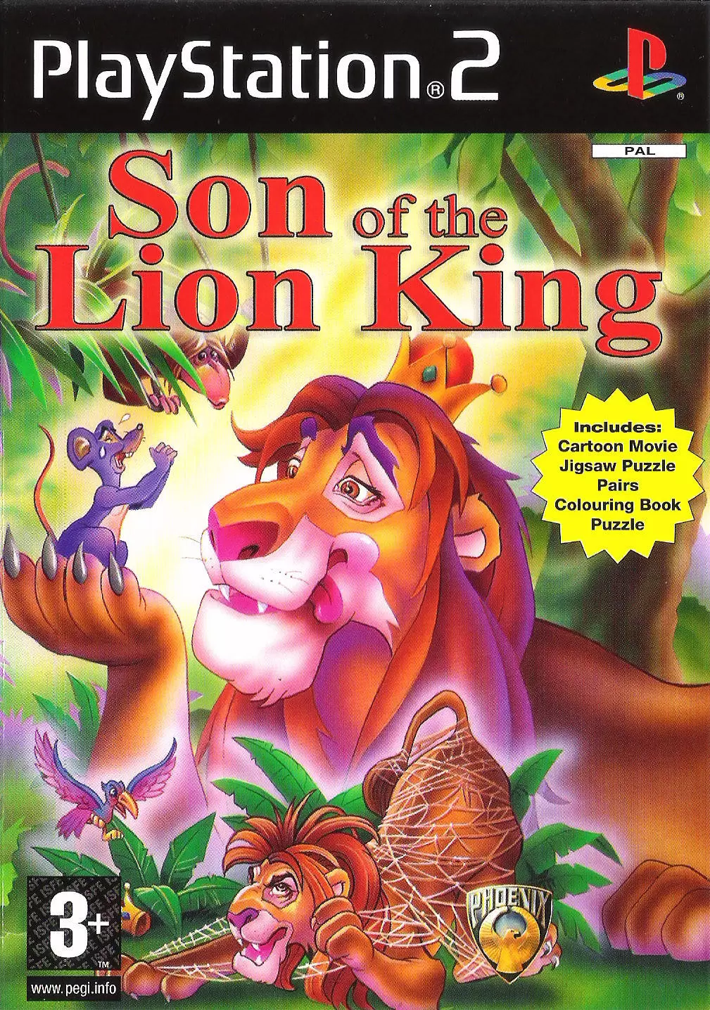 PS2 Games - Son of the Lion King