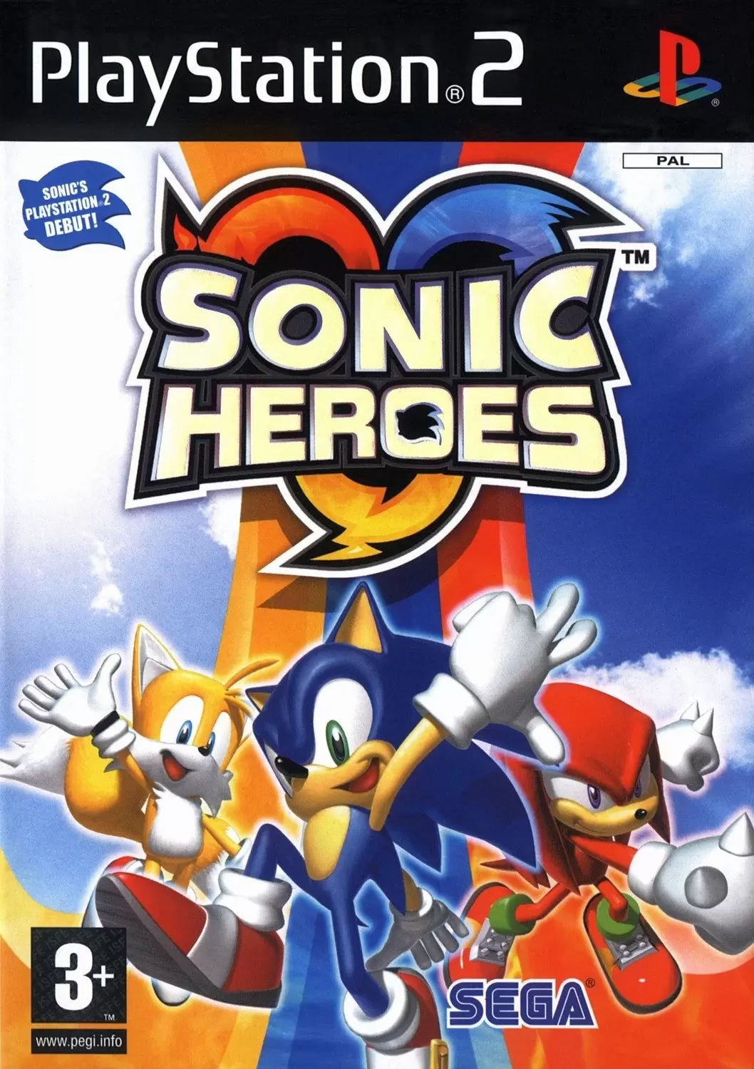 Jeux PS2 - Sonic Heroes