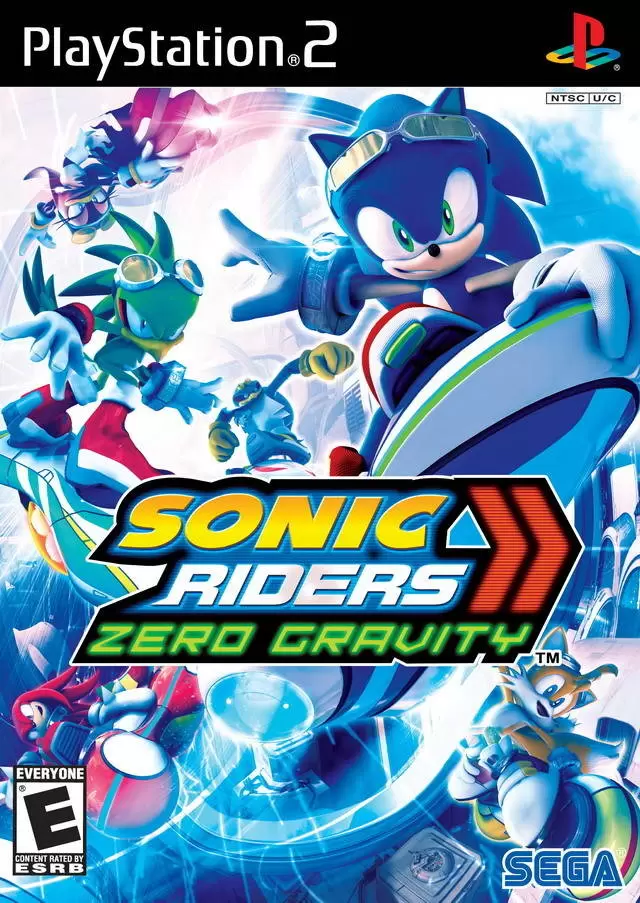 Jeux PS2 - Sonic Riders: Zero Gravity