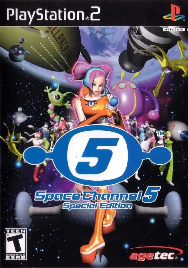 PS2 Games - Space Channel 5 Special Edition