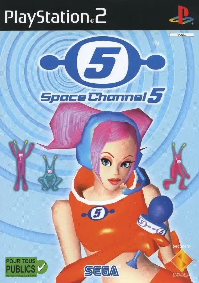 Jeux PS2 - Space Channel 5