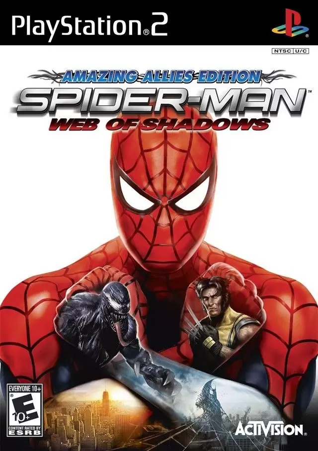 PS2 Games - Spider-Man: Web of Shadows