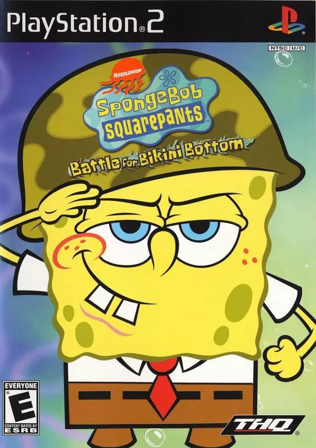 Jeux PS2 - SpongeBob SquarePants: Battle for Bikini Bottom