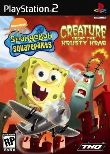 PS2 Games - Spongebob Squarepants: Creature From the Krusty Krab
