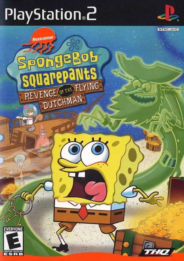PS2 Games - Spongebob Squarepants Revenge of the Flying Dutchman
