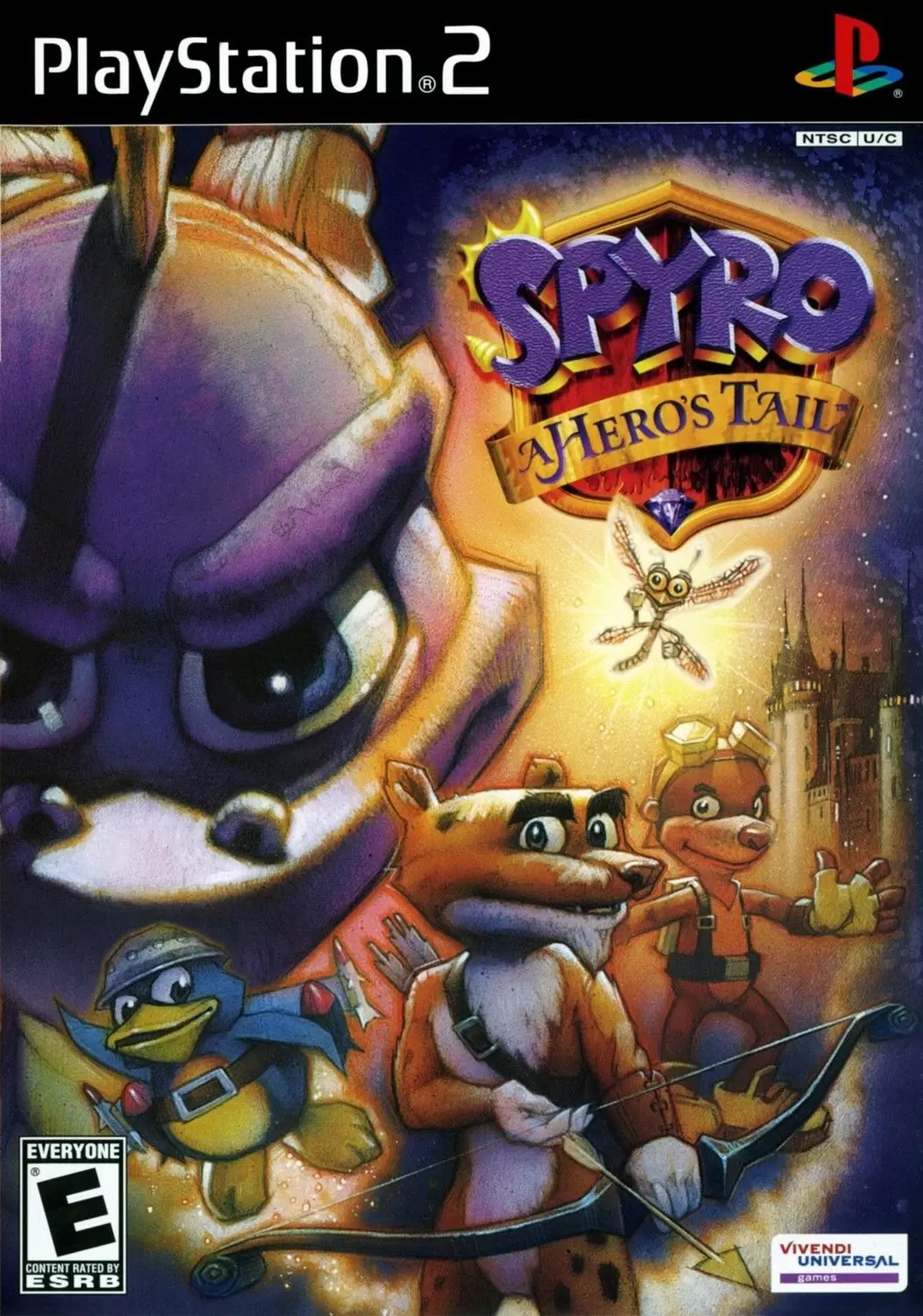 PS2 Games - Spyro: A Hero\'s Tail