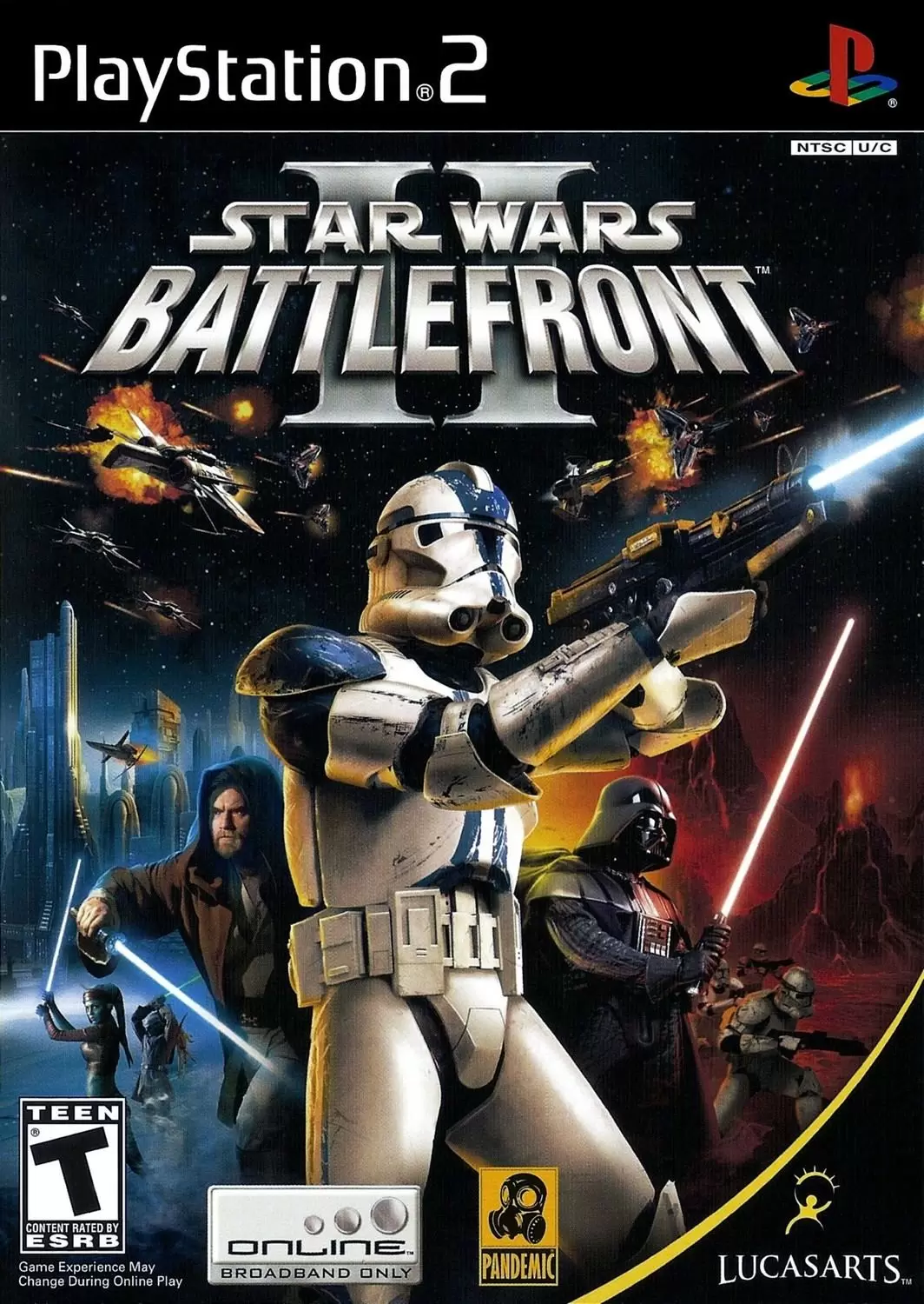 Jeux PS2 - Star Wars: Battlefront II