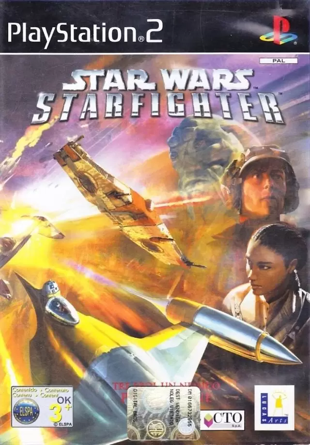 PS2 Games - Star Wars: Starfighter