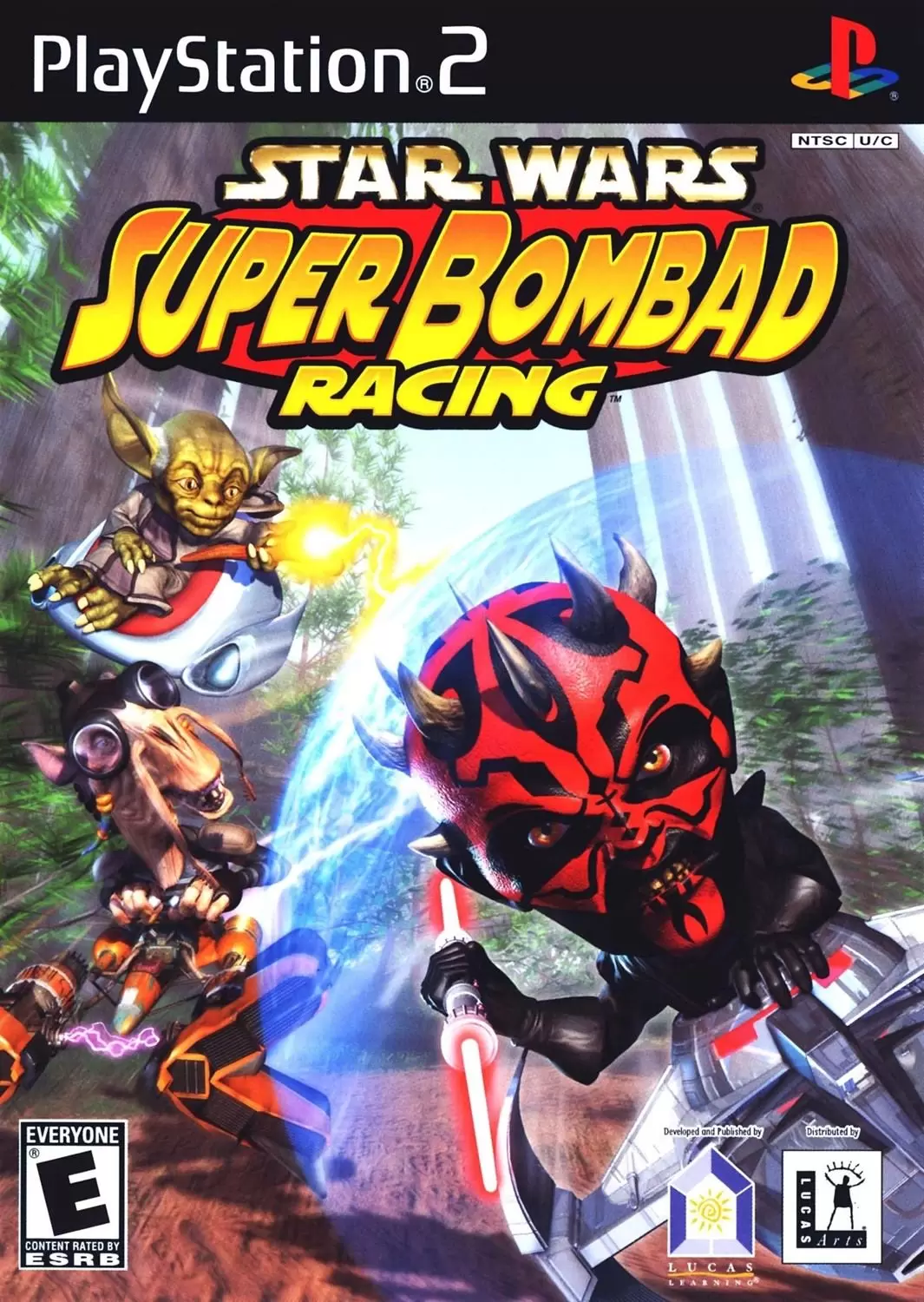Jeux PS2 - Star Wars: Super Bombad Racing