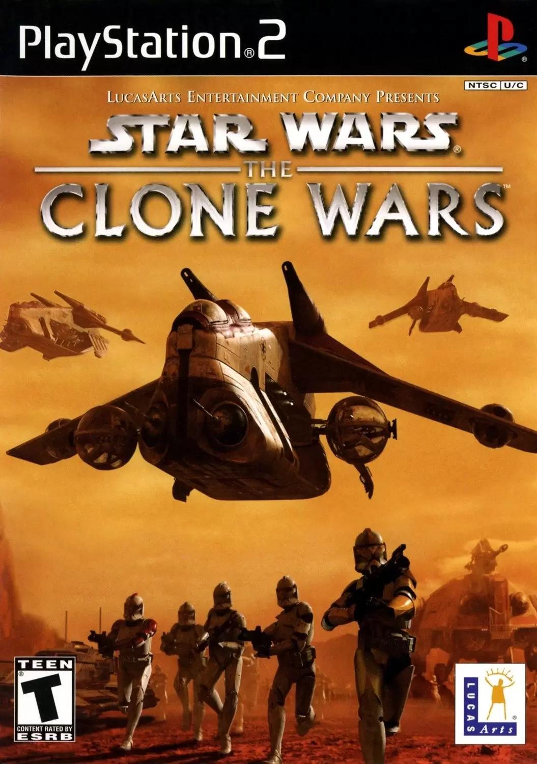 Jeux PS2 - Star Wars: The Clone Wars