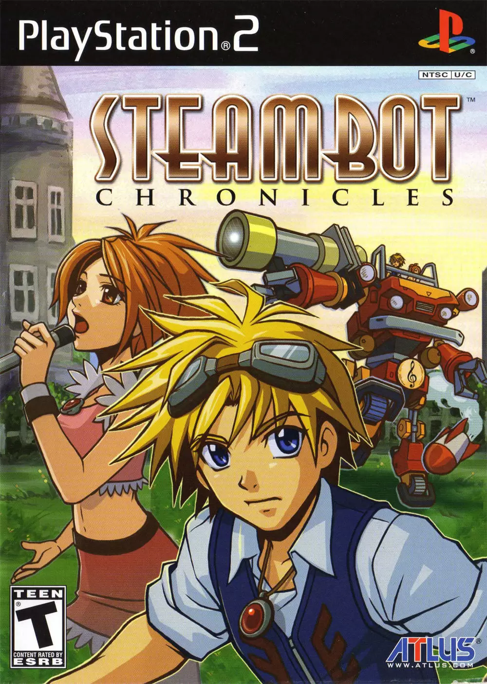 PS2 Games - Steambot Chronicles
