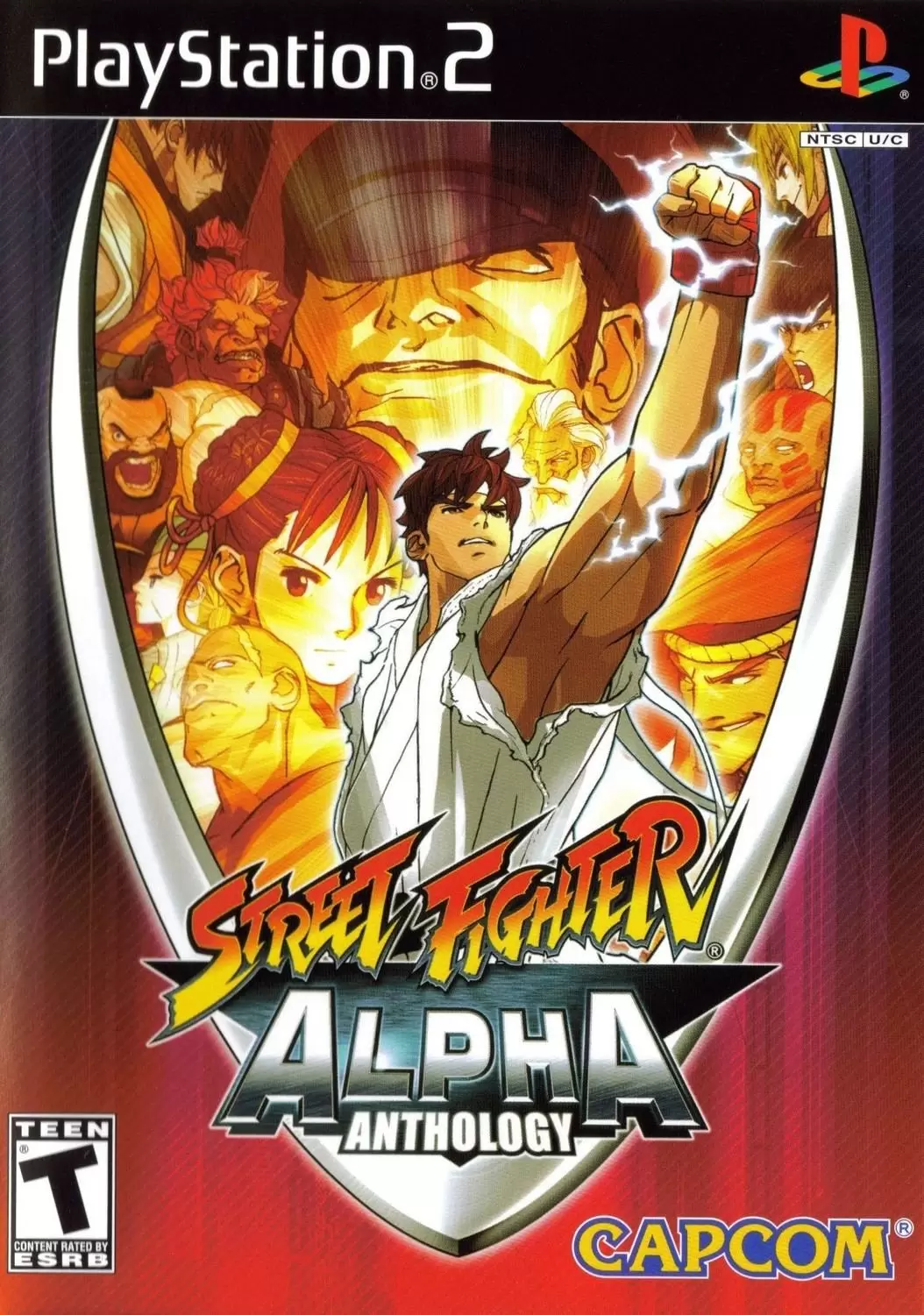 Jeux PS2 - Street Fighter Alpha Anthology