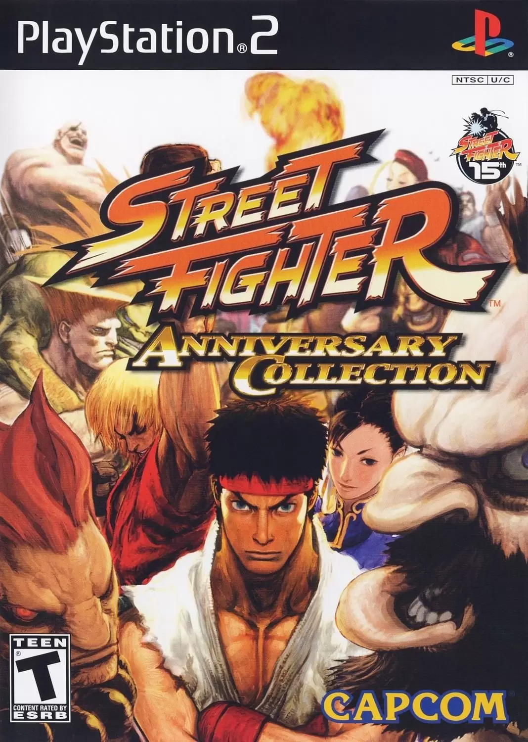Jeux PS2 - Street Fighter Anniversary Collection