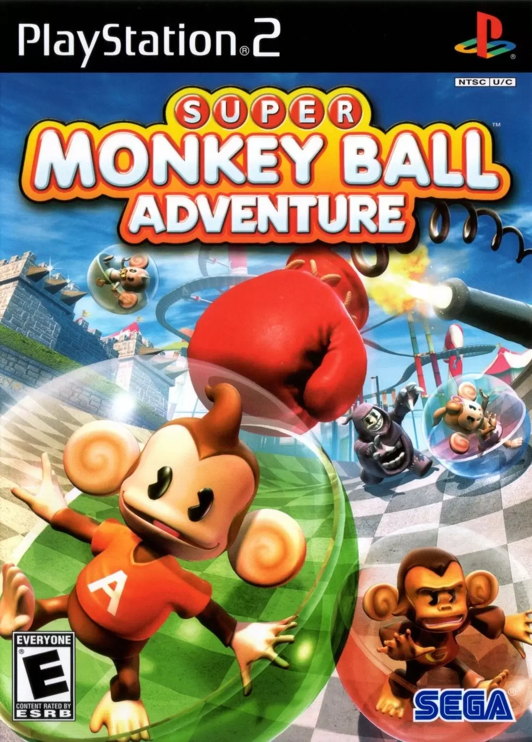 Jeux PS2 - Super Monkey Ball Adventure