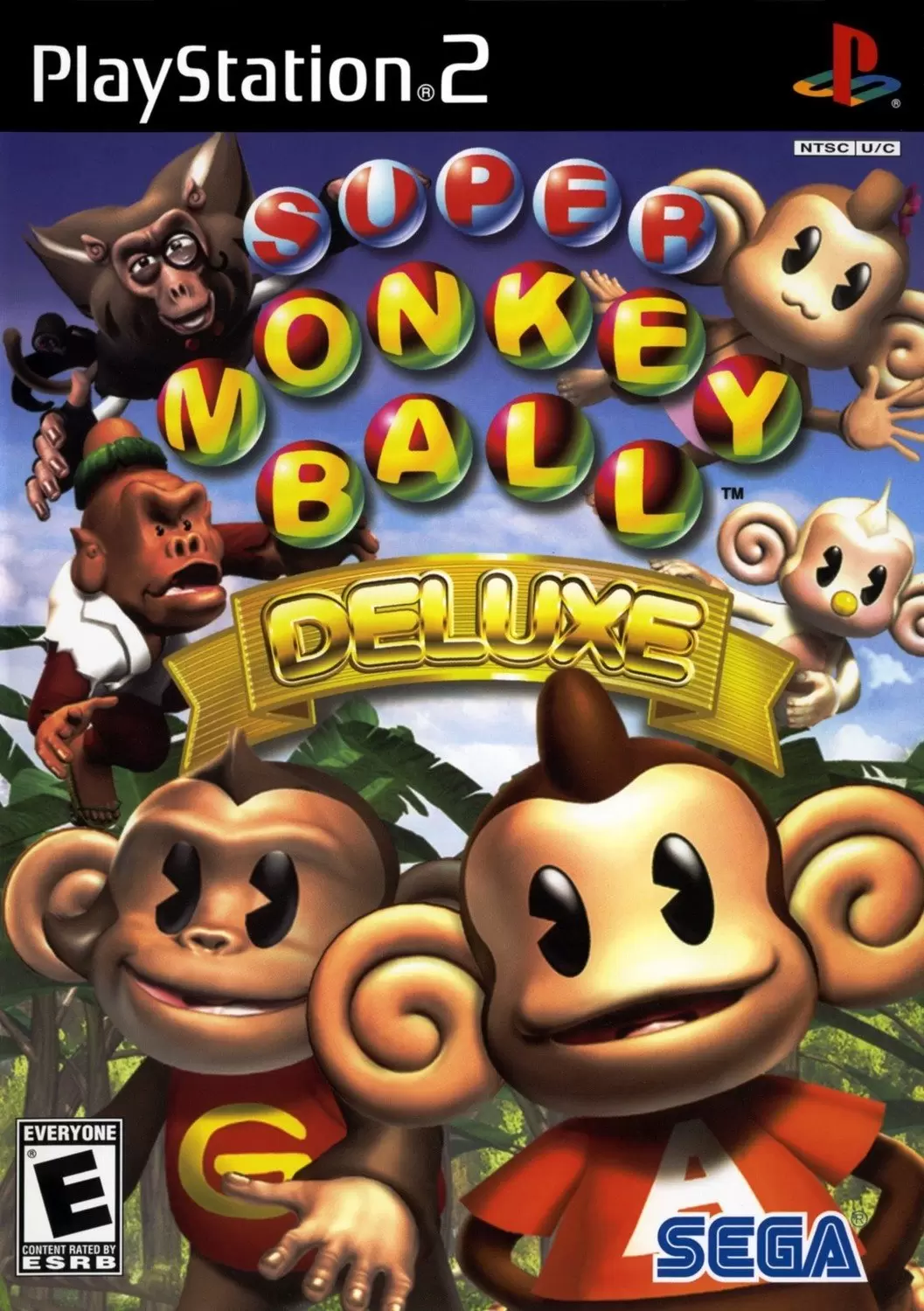 Jeux PS2 - Super Monkey Ball Deluxe
