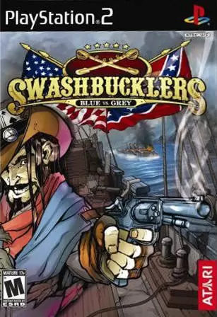 PS2 Games - Swashbucklers: Blue vs. Grey