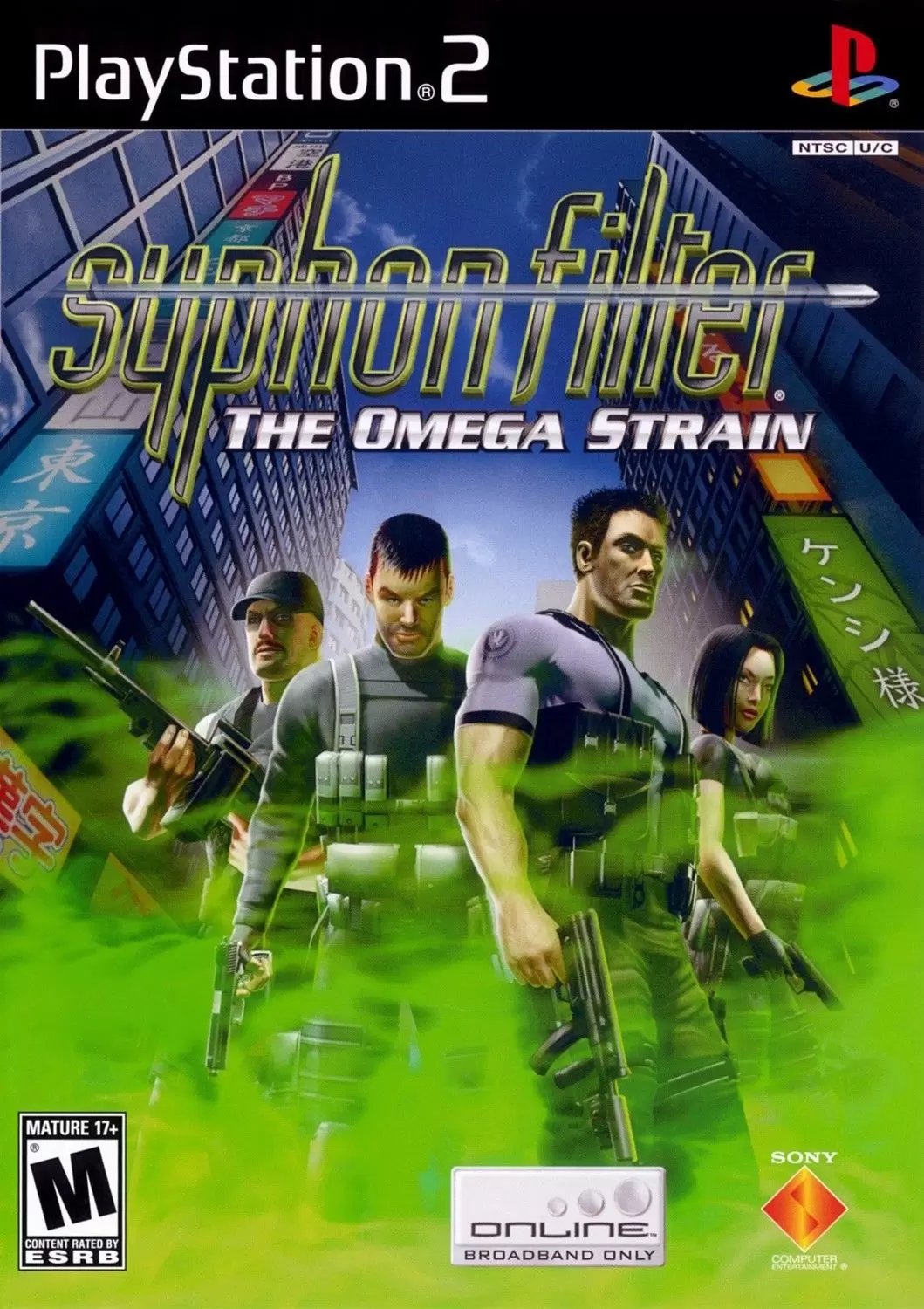Jeux PS2 - Syphon Filter: The Omega Strain
