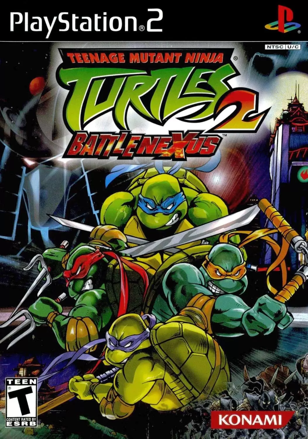 Teenage Mutant Ninja Turtles 2: Battle Nexus - PS2 Games