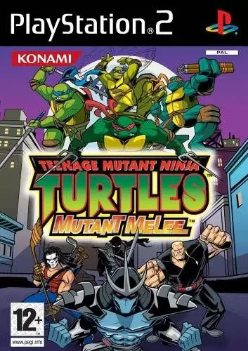 Jeux PS2 - Teenage Mutant Ninja Turtles: Mutant Melee