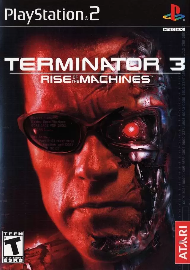 PS2 Games - Terminator 3 Rise of the Machines