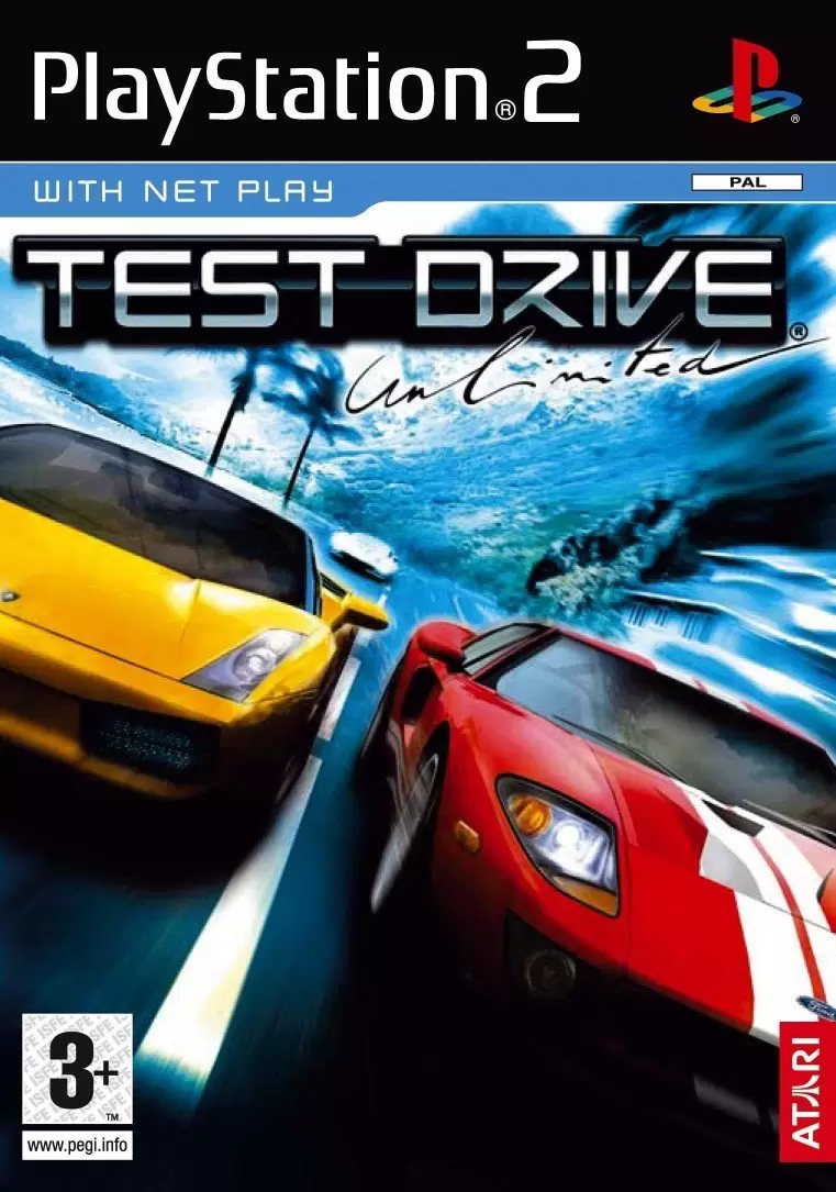 PS2 Games - Test Drive Unlimited