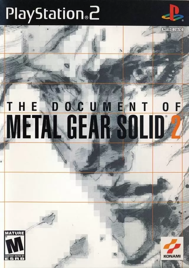 Jeux PS2 - The Document of Metal Gear Solid 2