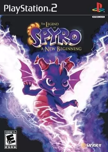 Jeux PS2 - The Legend of Spyro: A New Beginning