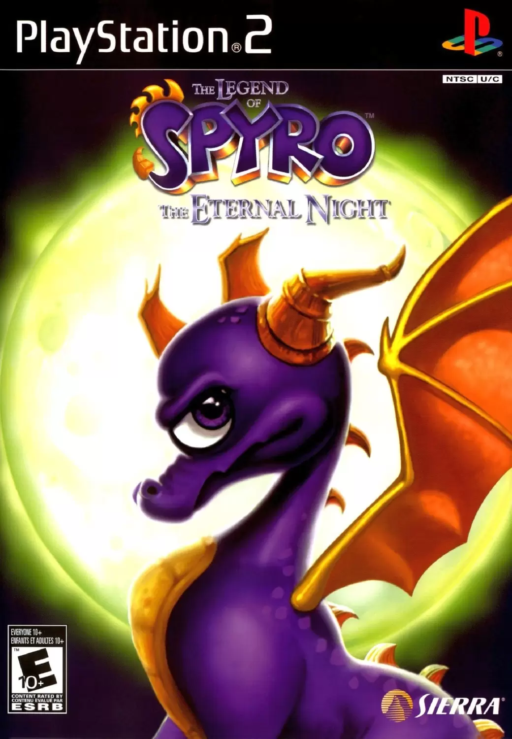 Jeux PS2 - The Legend of Spyro: The Eternal Night