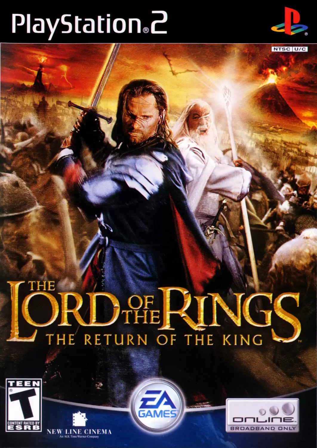 Jeux PS2 - The Lord of the Rings: The Return of the King