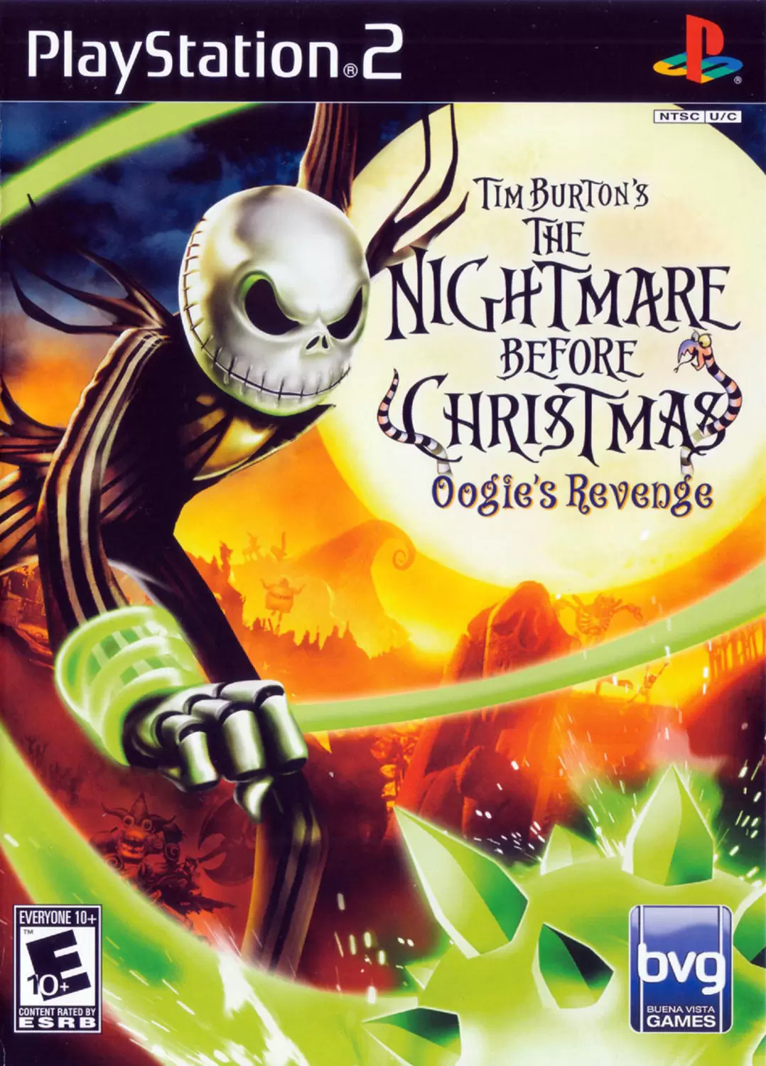 Jeux PS2 - The Nightmare Before Christmas: Oogie\'s Revenge