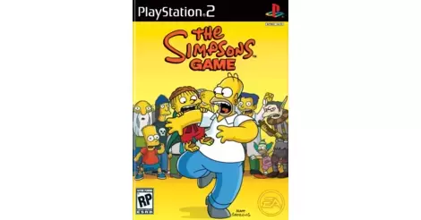 The Simpsons Game PS2 