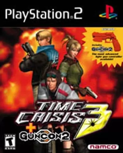 Jeux PS2 - Time Crisis 3 w/ Guncon 2